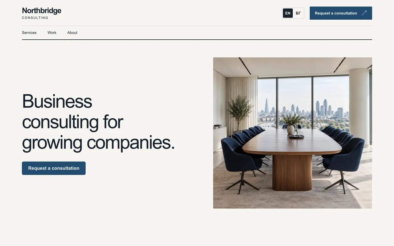 Company website: Northbridge Consulting